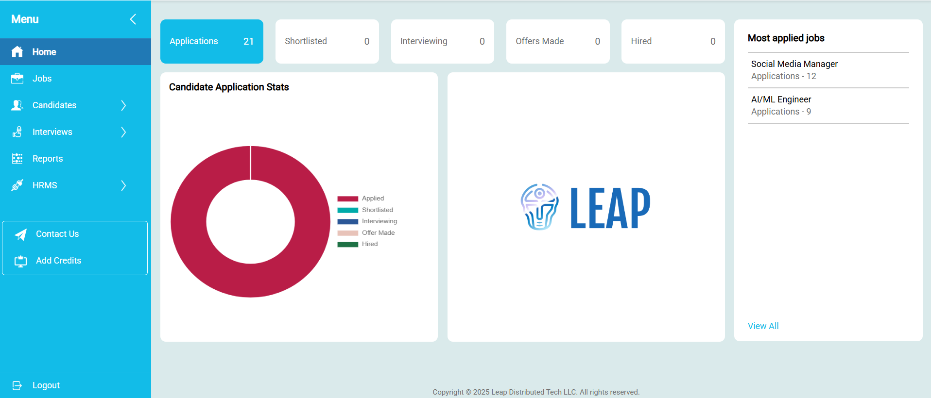 leap home dash